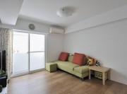小巧緊湊現(xiàn)代簡約風格50平米公寓客廳背景墻裝修效果圖